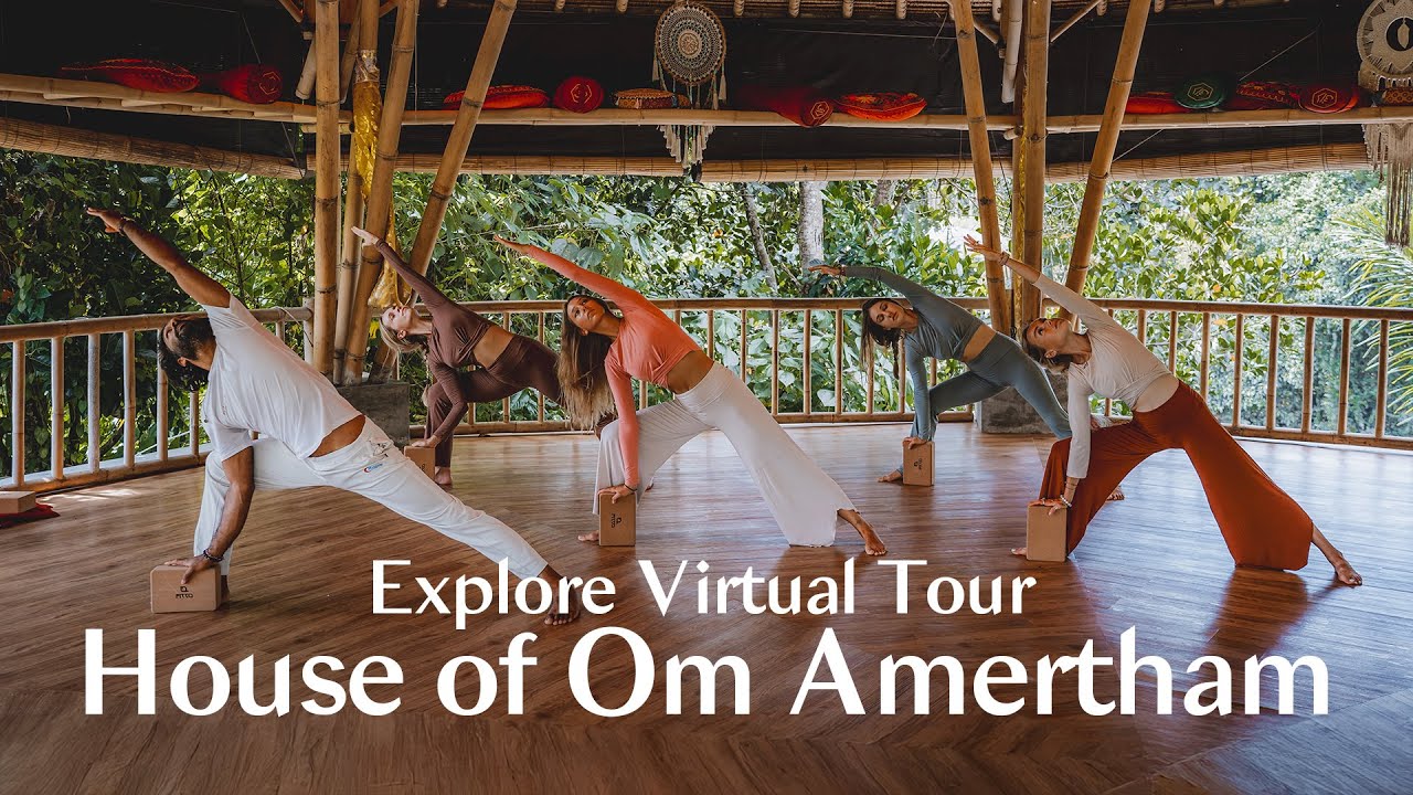 Amertham Virtual Tour |  A Bali Jungle Yoga Retreat ｜House of Om 200hs Experience