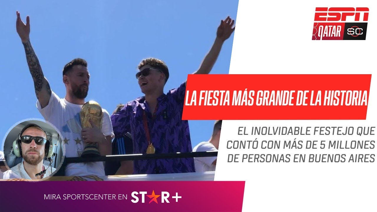 ¡ARGENTINA CAMPEÓN! La FIESTA MÁS GRANDE y ÉPICA de la HISTORIA