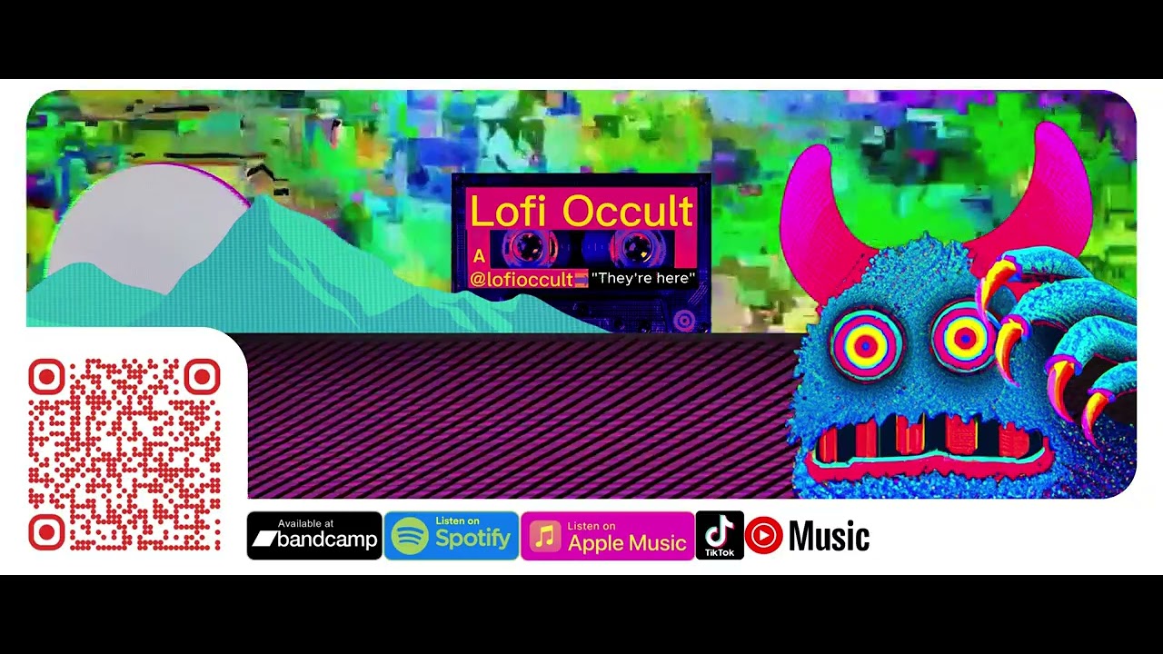 Theyre Here | Lofi Occult | Official visualizer