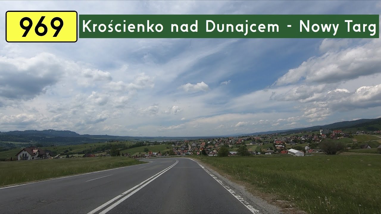 DW969 Krościenko nad Dunajcem - Nowy Targ