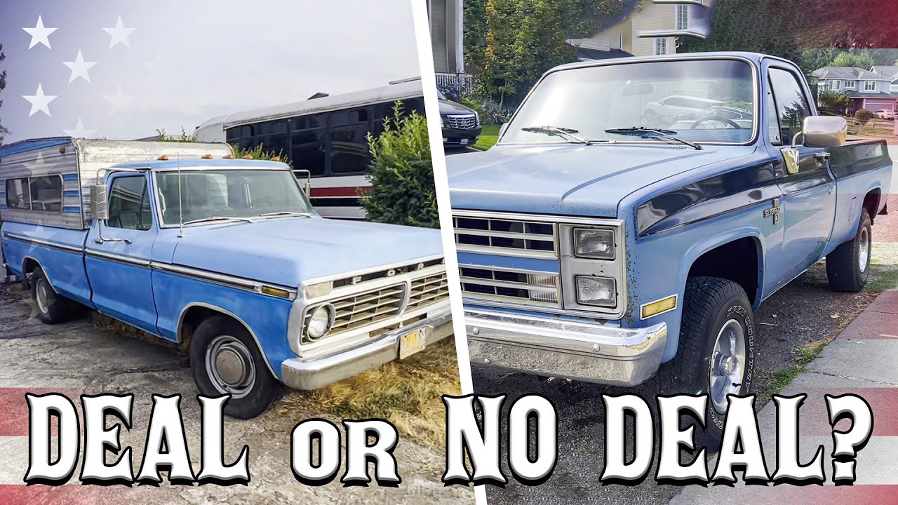 Kaufe ich diese beiden Pickup Trucks in den USA? 🇺🇸