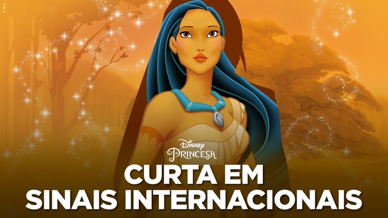 Descobrindo Pocahontas em sinais internacionais | Disney Princesa