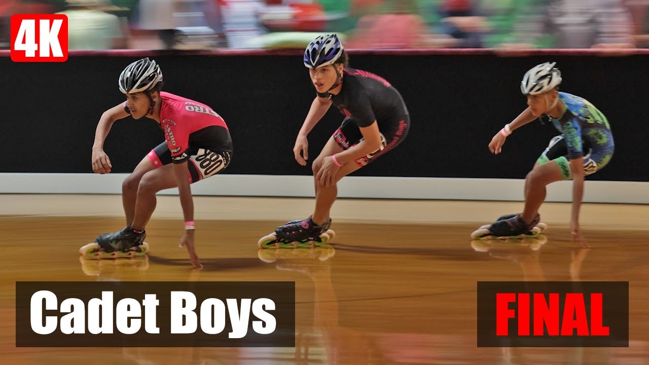 Cadet Boys 700 Meter Inline Speed Skating Indoor Race Final | 2021 Orlando Inline Challenge