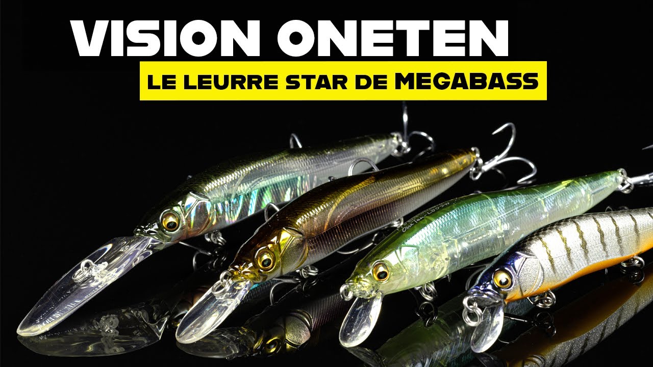 MEGABASS VISION ONETEN : tout savoir sur ce leurre légendaire