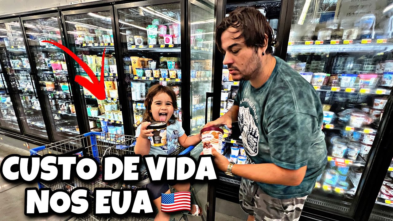 COMPRANDO TUDO QUE É DE MAIS BARATO NO MERCADO AMERICANO E LOJA DE $1 DÓLAR