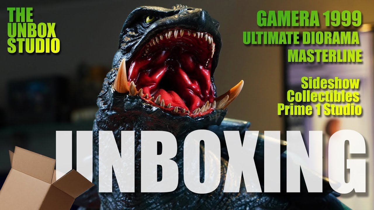 Gamera 1999 - Sideshow Collectibles - Prime 1 Studio - UNBOXING
