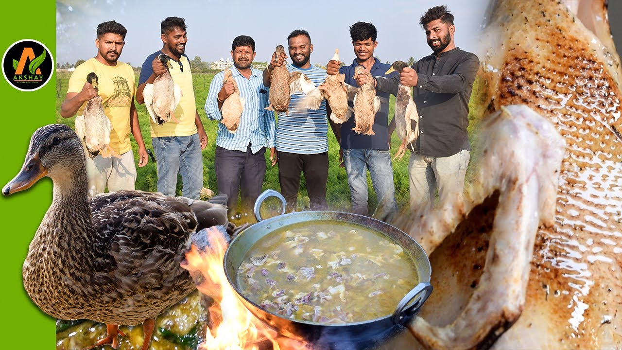 Duck Gravy | Duck Fry In Kannada | Duck Recipes Nati Style | Village Cooking In Kannada |
