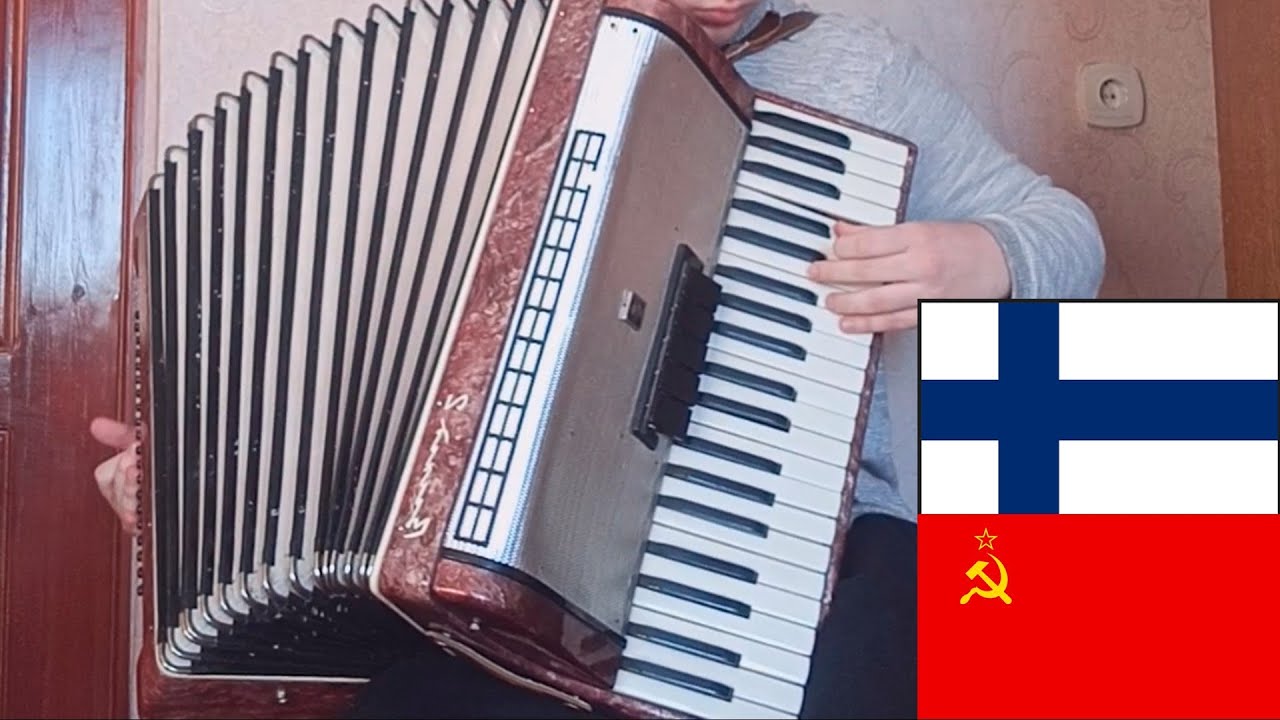 I play a Finnish polka on a Soviet accordion from the 1970s.
