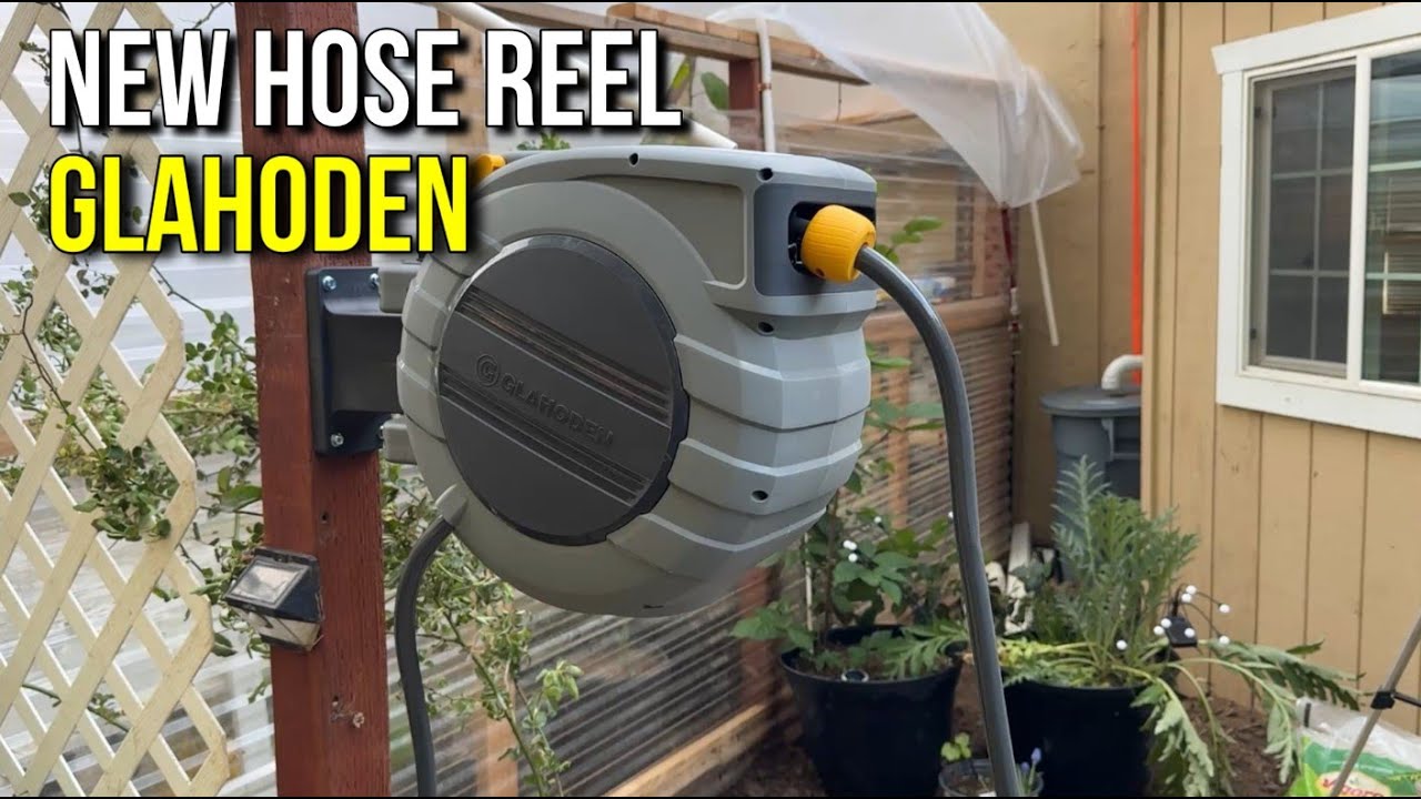 Installing Glahoden Hose Reel | Lost Nature Garden