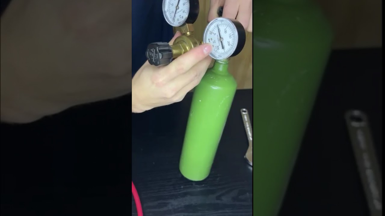 Como usar el tubo de nitrógeno para refrigeración