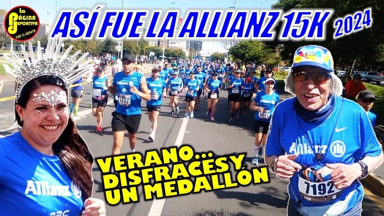 Allianz 15k: así fue carrera 2024 en Bogotá, con sol y disfraces. Hablaron los corredores #Running