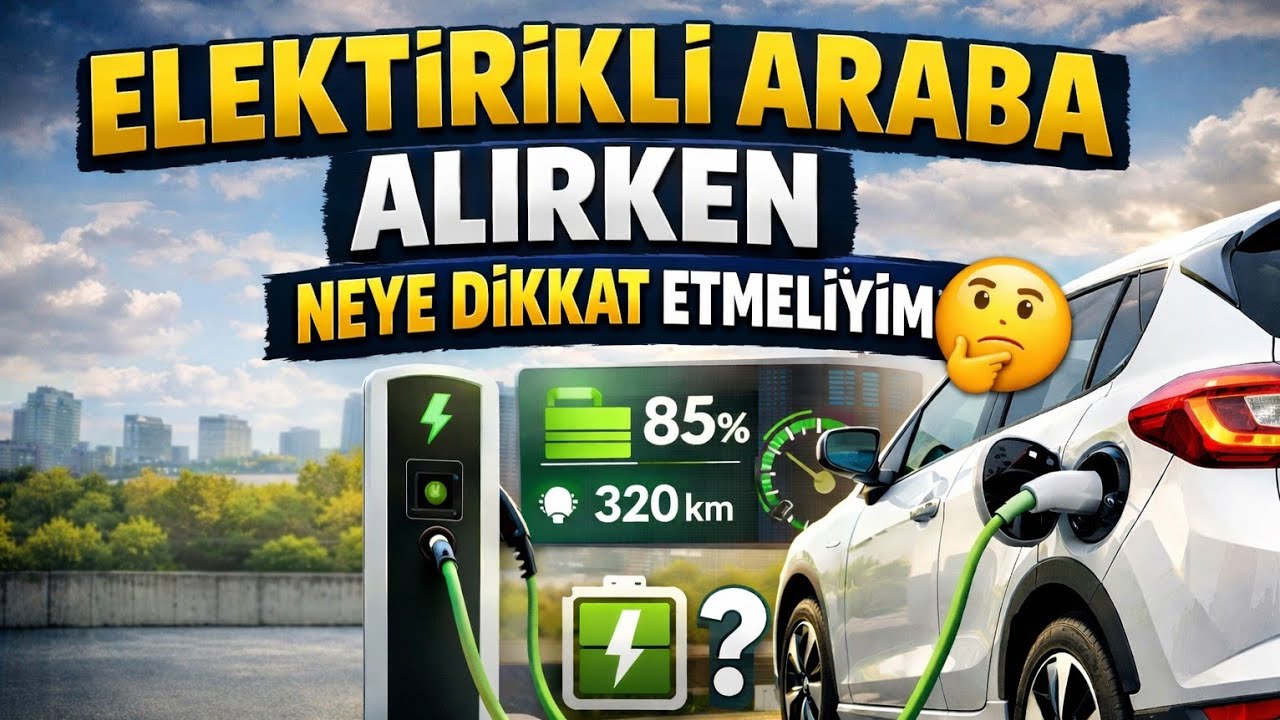 Elektrikli araba alırken neye dikkat etmelisiniz?