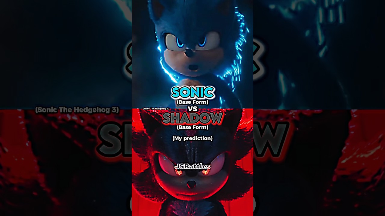 Sonic vs Shadow