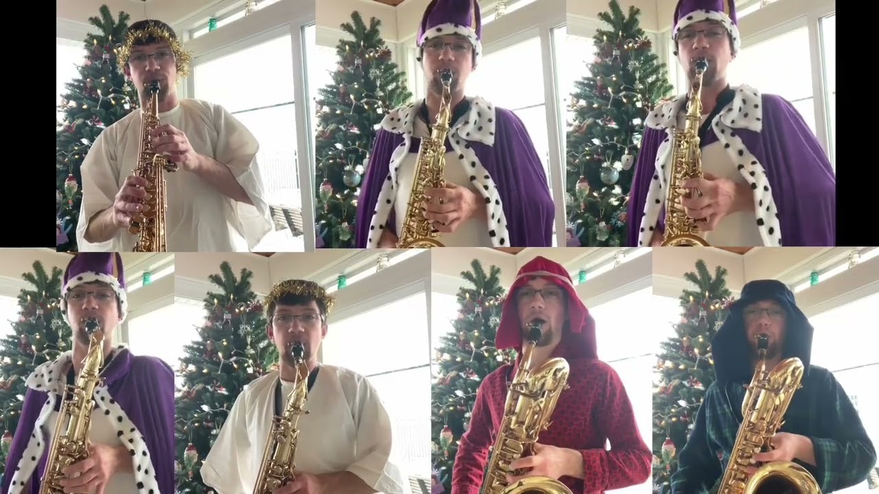 Oh Come All Ye Faithful Arranged For Saxophones