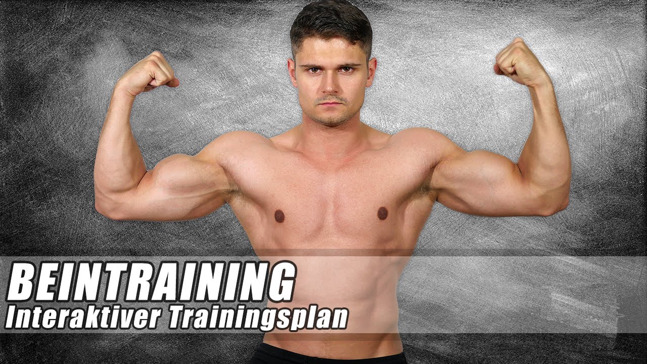 Beintraining - Muskeltraining zuhause