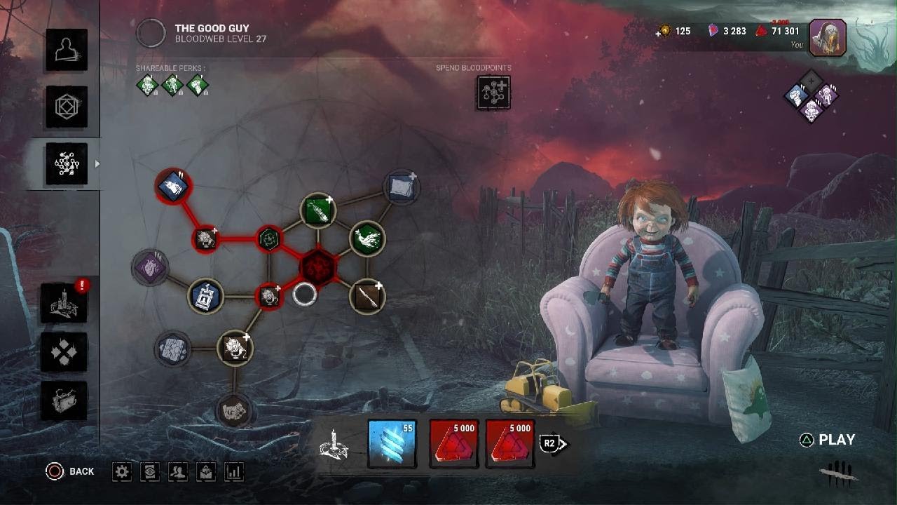 Dead by Daylight chucky gameplay