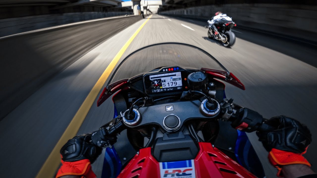 THE HIGHWAY WITH NO SPEED LIMIT | FIREBLADE + M1000RR