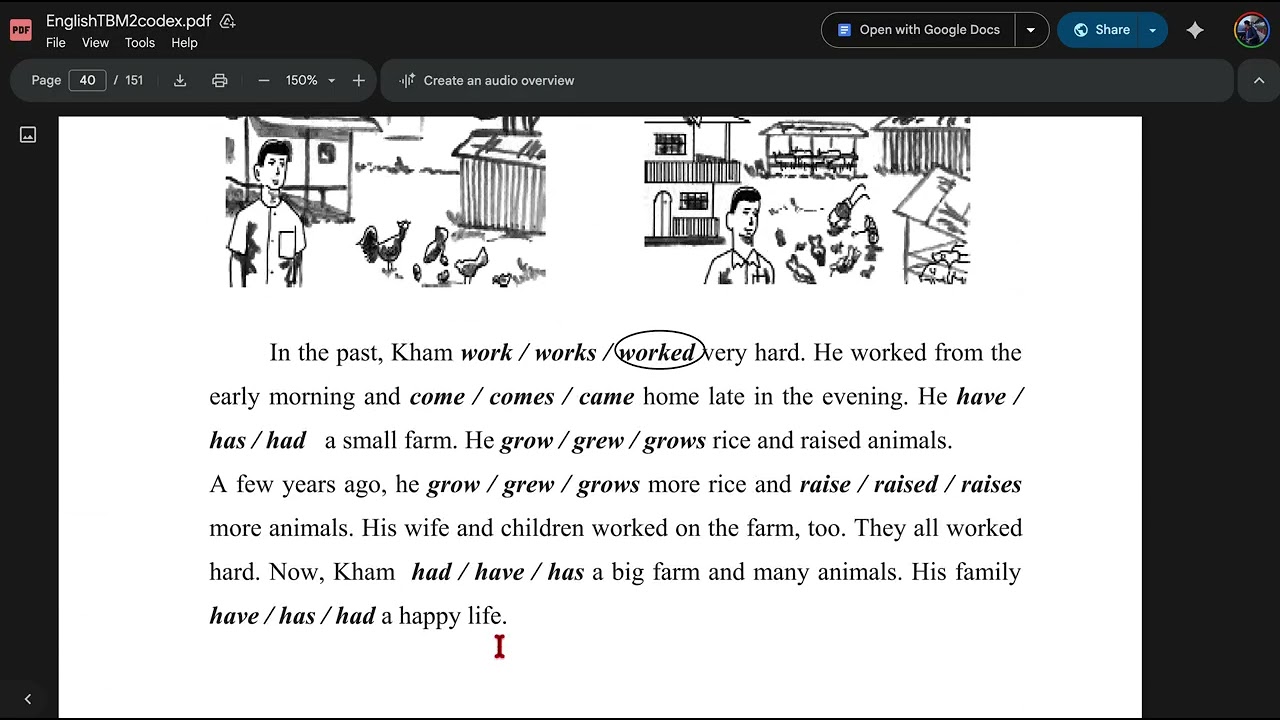 M2 English Unit 3 lesson 3 EP 65#ພາສາອັງກິດພື້ນຖານ #ພາສາອັງກິດມໍ2 #ພາສາອັງກິດ