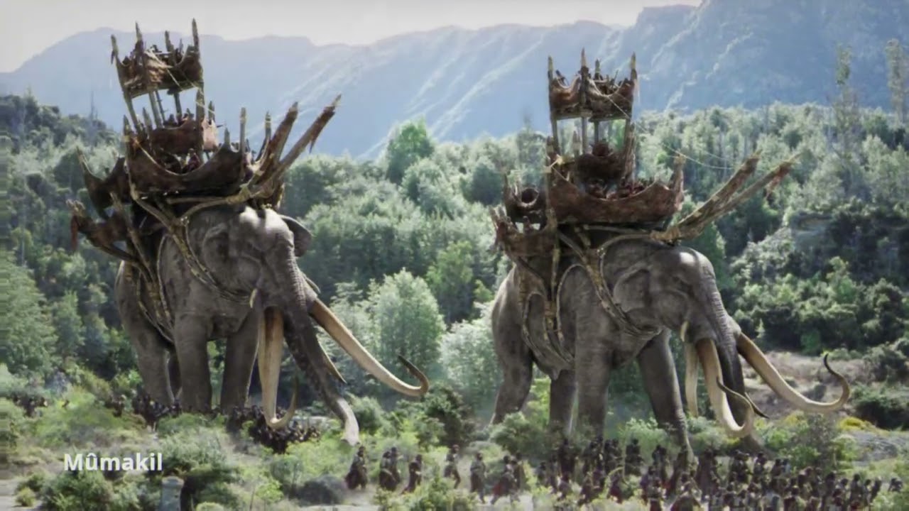 Mûmakil sounds (LOTR)