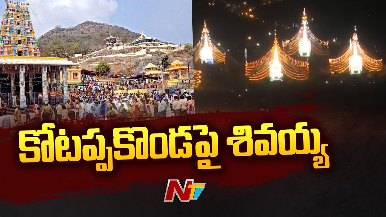 Live Report From Kotappa Konda over Shivaratri | Ntv