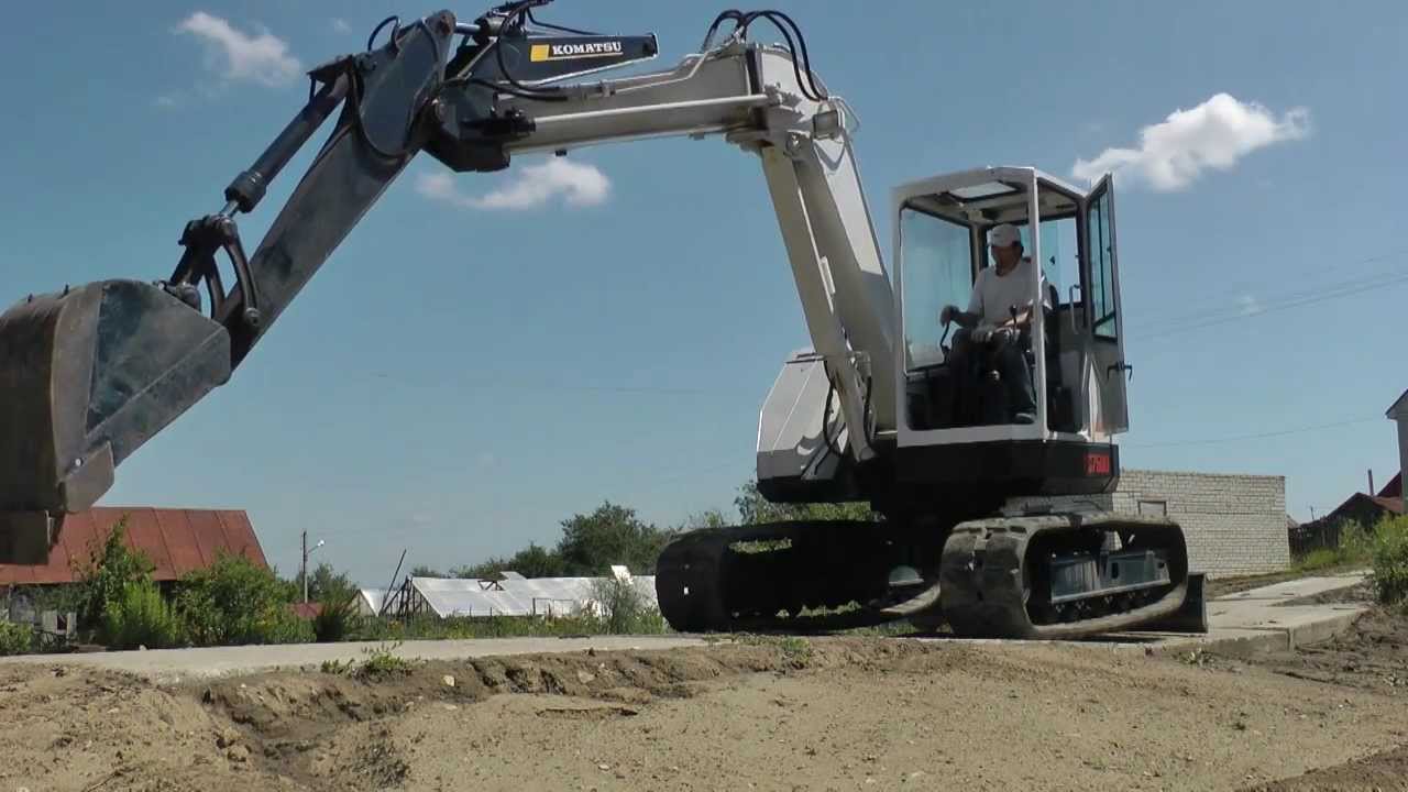 Komatsu PC75 1994 Video