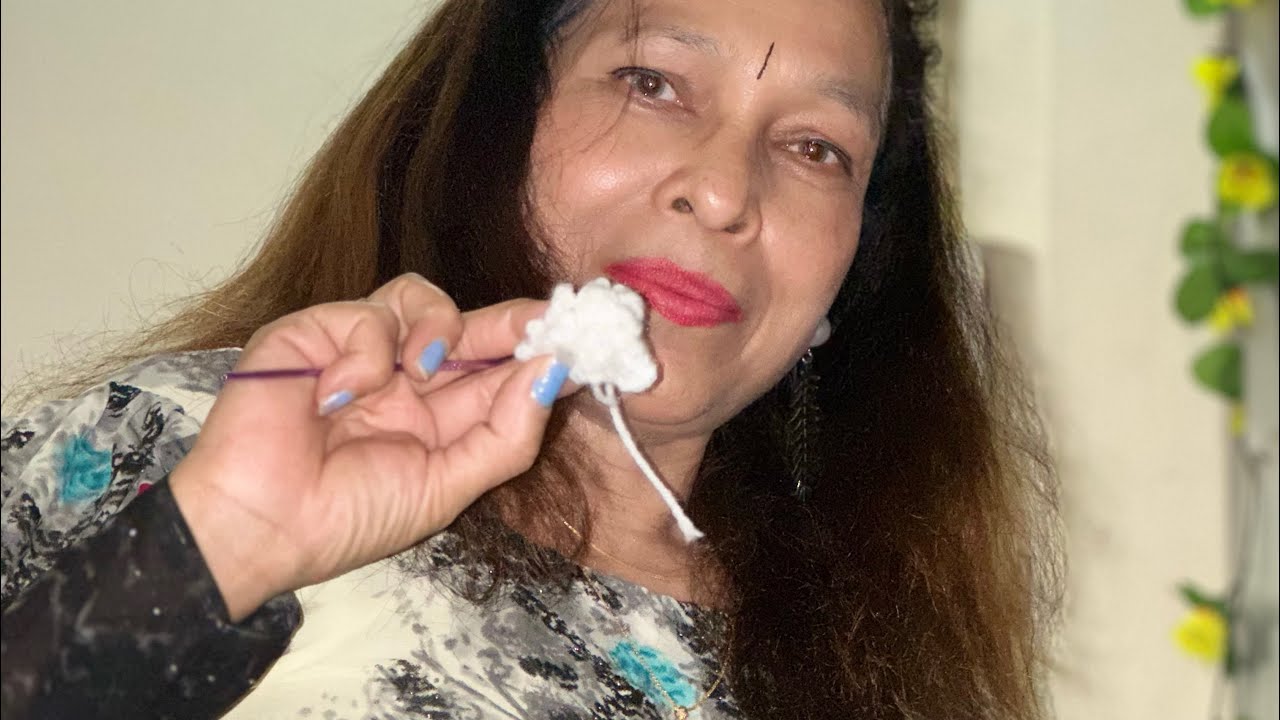 Crochet Jasmine Bloom: Easy Petal Magic in Minutes! 🌸✨