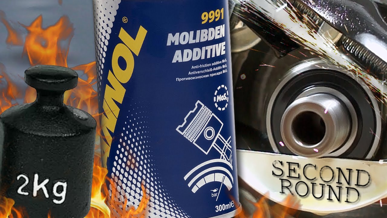 Mannol 9991 Molibden Dodatki do oleju Test Tarcia 100&deg;C 2kg