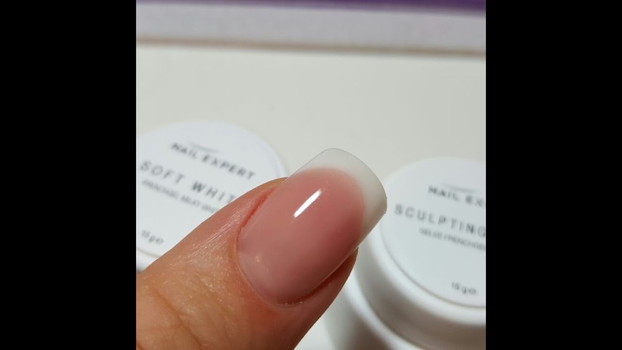 NAIL-EXPERT-GELE | French Nägel auf Schablone  | + Verlosung