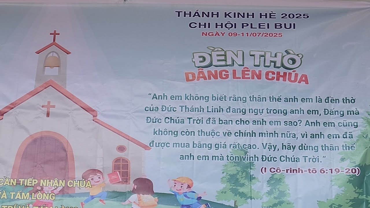 TỔNG KẾT THÁNH KINH HÈ 2025