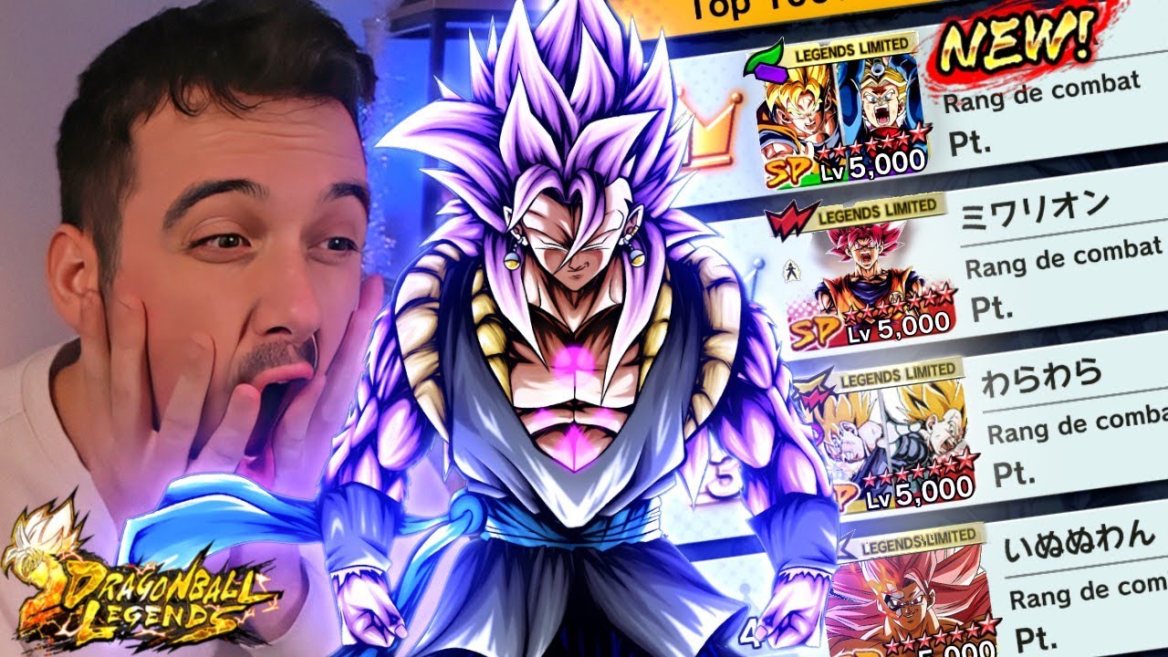 🏆 JE JOUE LA TEAM DU NUMÉRO 1 MONDIAL SUR DRAGON BALL LEGENDS et CET ULTRA ME CHOQUE ! 