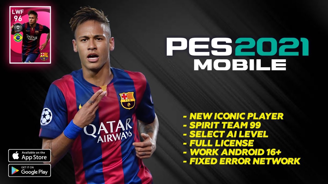 PES 2021 MOBILE ANDROID OFFLINE UPDATE NEW ICONIC MOMENT PLAYER & FULL LICENSE 