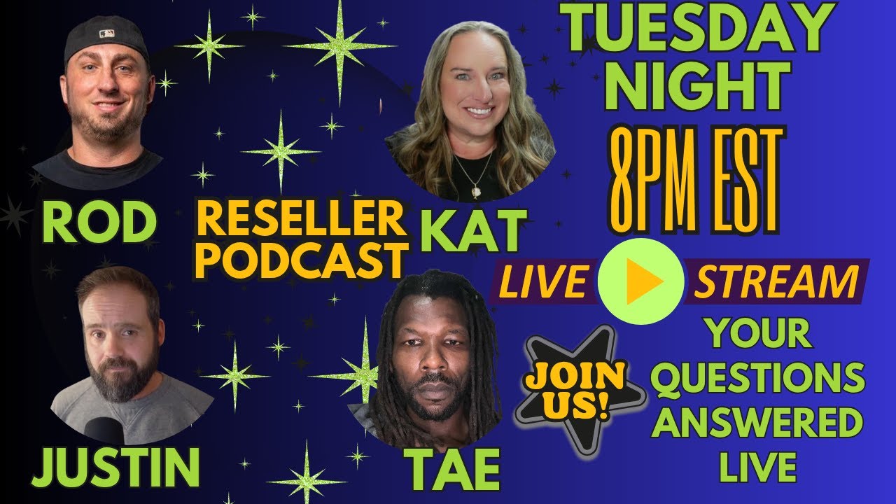 Live Reseller Podcast eBay The Nurse Flipper Picking & Punching Prison2Profit Justin Resells
