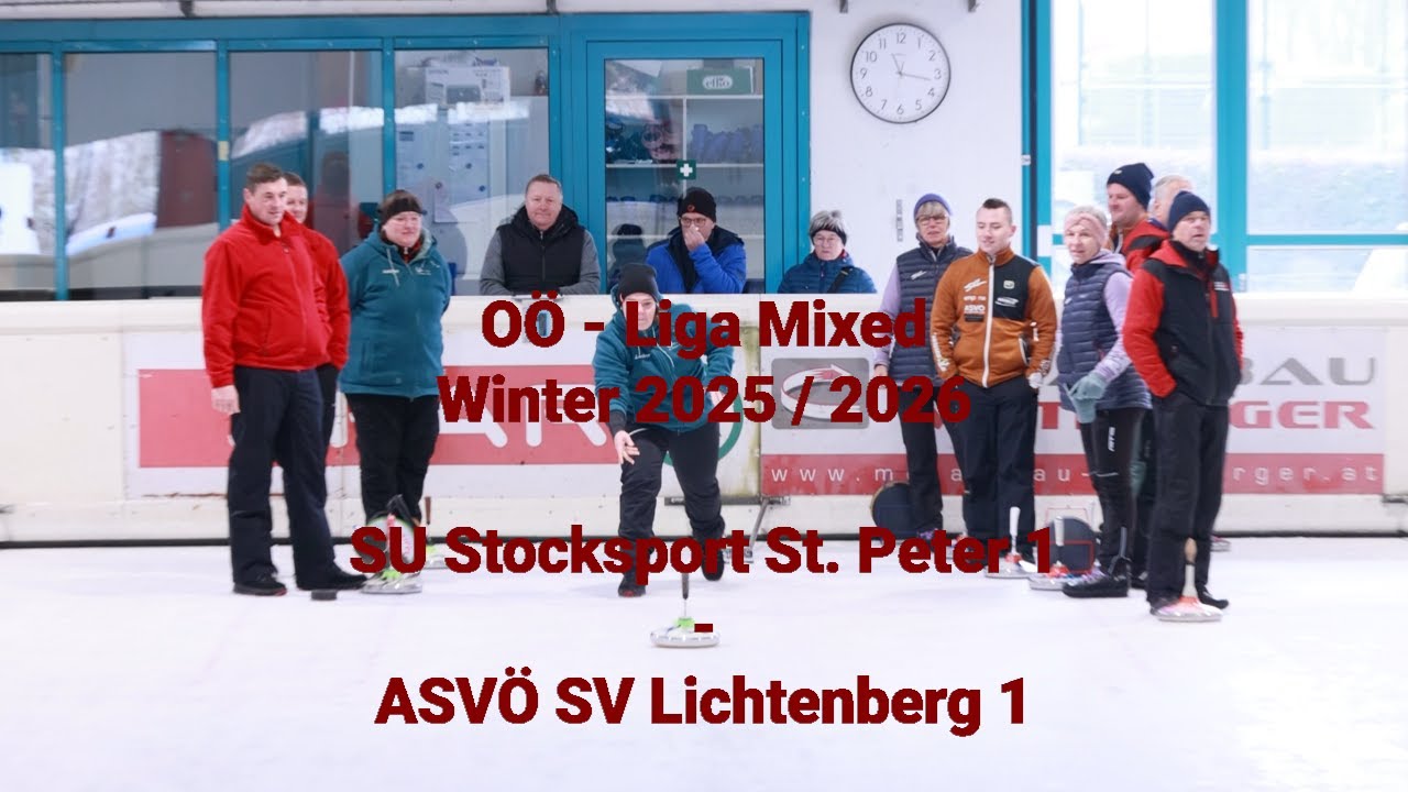Stocksport OÖ-Liga Mixed Winter 2025/2026 SU Stocksport St. Peter 1 - ASVÖ SV Lichtenberg