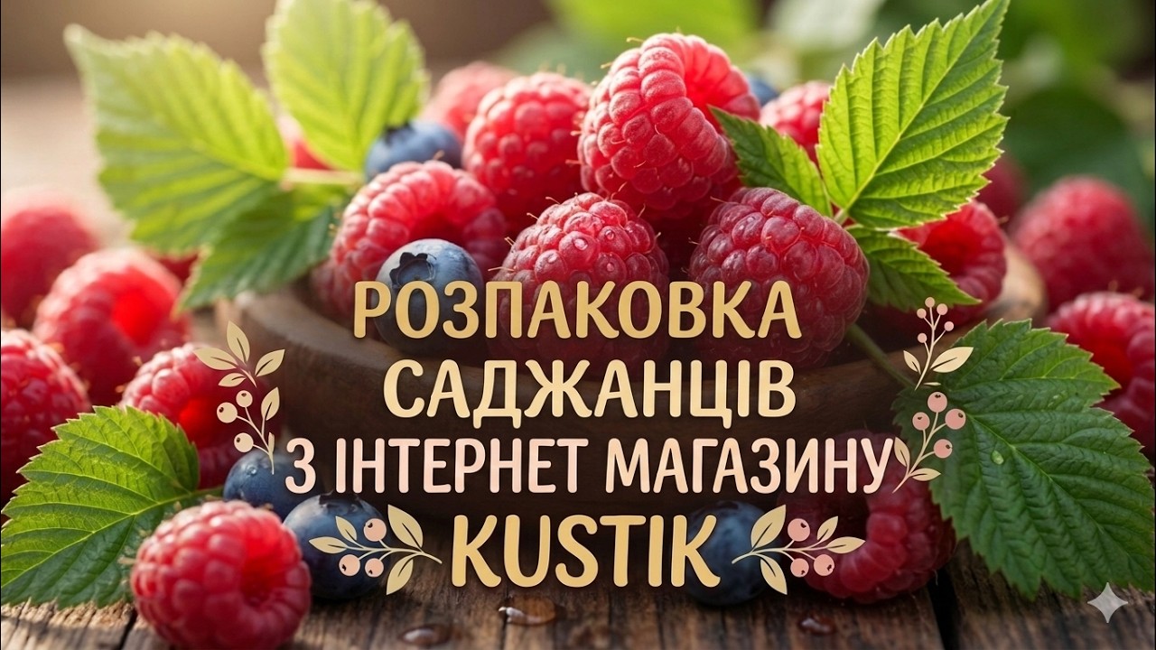 Рзпаковка саджанців з інтернет магазину KUSTIK.  Сорт Либідь.