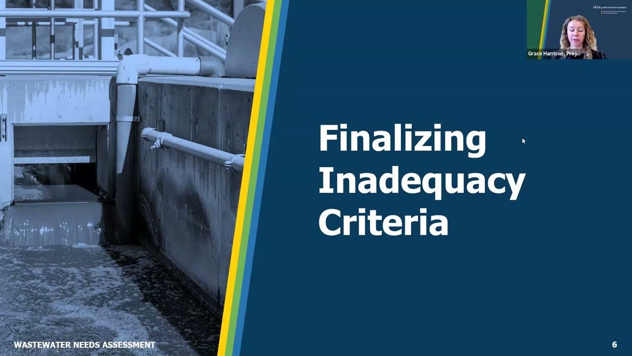 Wastewater Needs Assessment (WWNA) Advisory Group Meeting - January 30, 2026