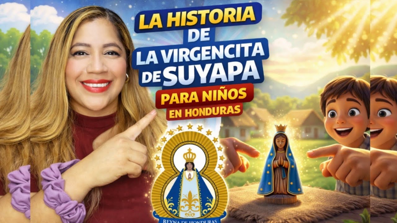 La Virgencita de Suyapa 🌸 Historia para niños | Mamá te cuenta 