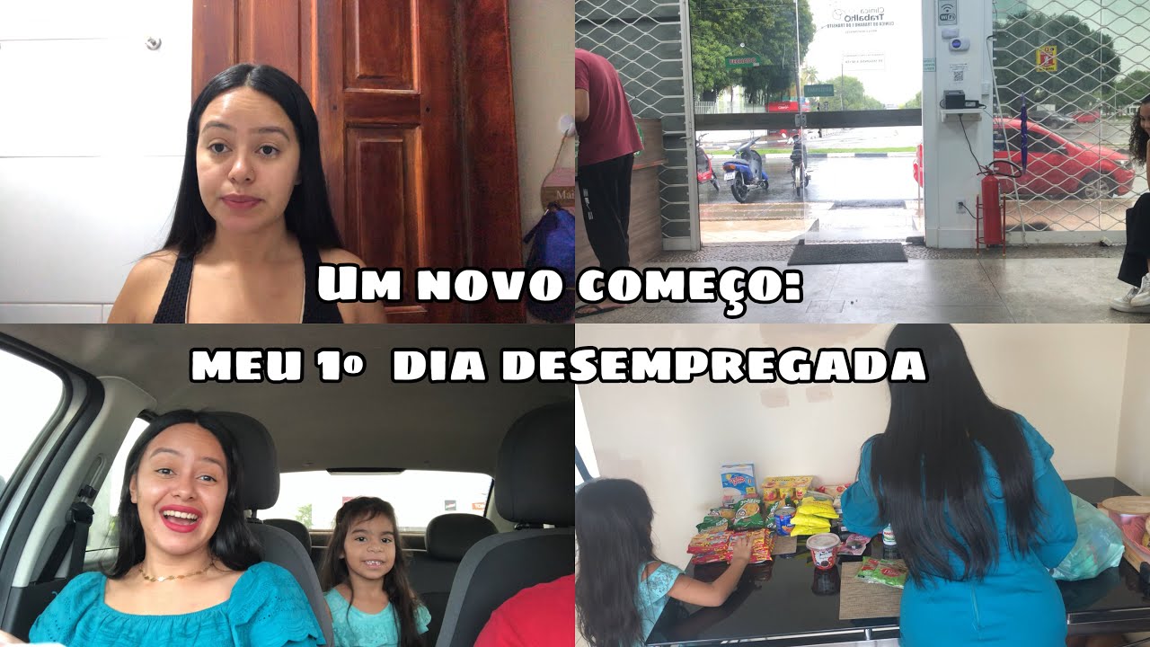 MEU PRIMEIRO DIA DESEMPREGADA (ROTINA REAL E SEM FILTRO)