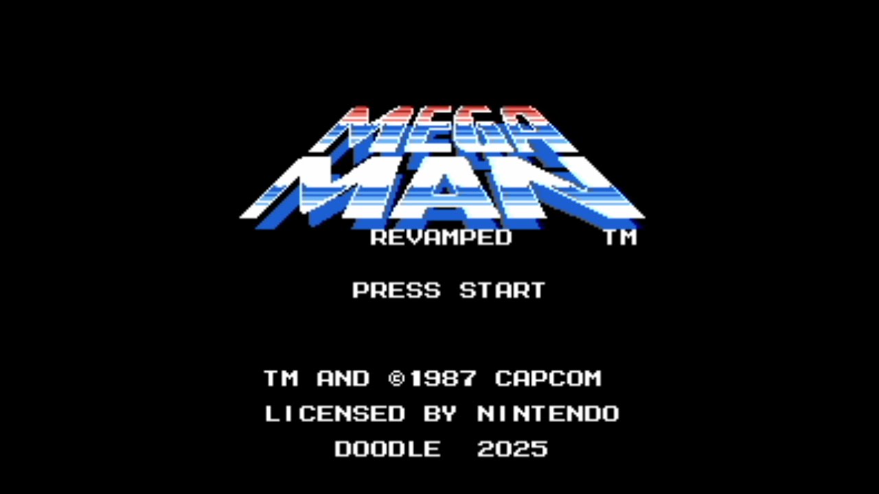 Прохождение взломанной версии Mega Man - Mega Man Revamped
