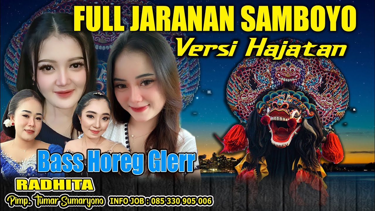 RADHITA SAMBOYO FULL JARANAN VERSI HAJATAN  || AUDIO BASS GLEERRR HOREG MANTAP