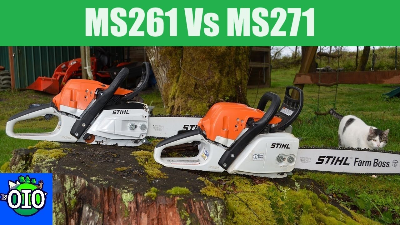 Stihl MS261 vs MS271: Which Should You Buy? Complete Review w/ Cross Cut and Rip Cut Comparison