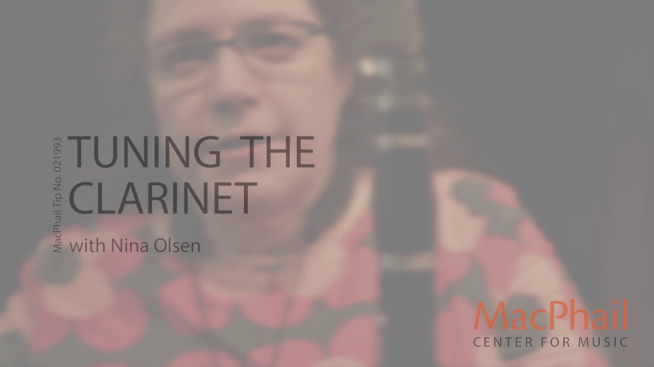 Tuning the Clarinet