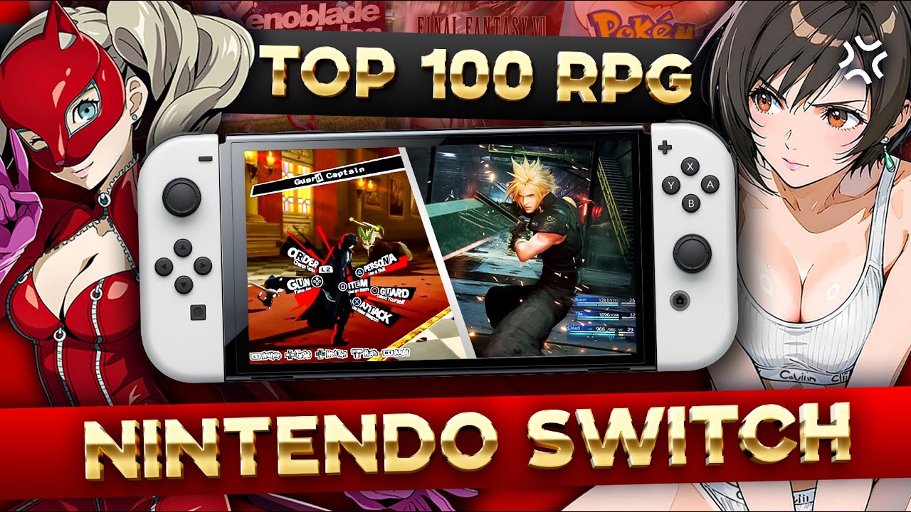 Top 100 BEST Nintendo Switch RPG games That You Must Play!