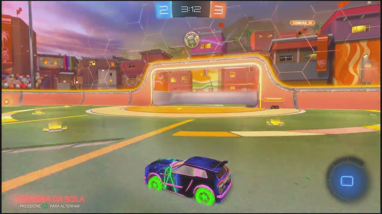 ⚡ GOL DO MEIO CAMPO COM 8 SEGUNDOS! 😱 PARTIDA MALUCA 2v2 NO ROCKET LEAGUE 🚗⚽