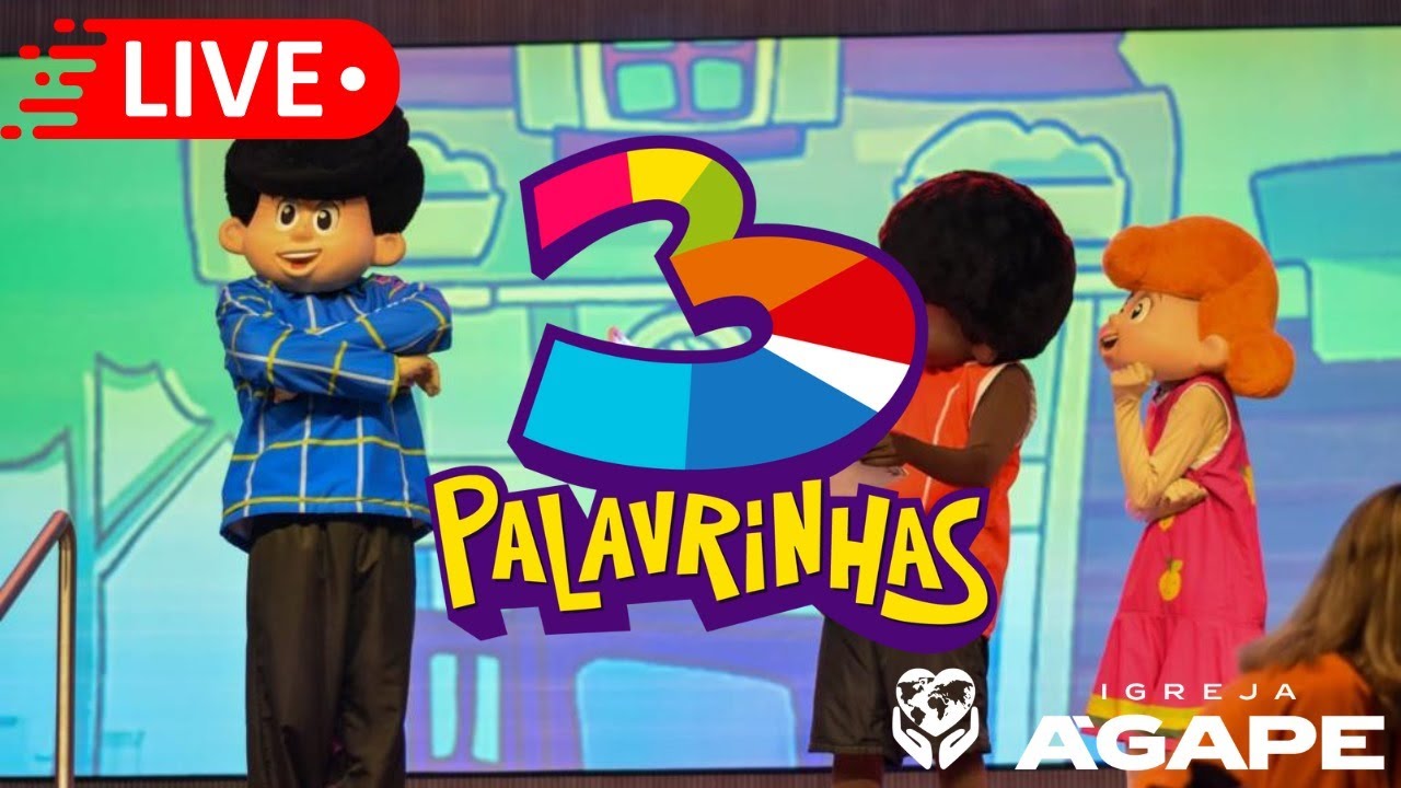 AO VIVO | 3 Palavrinhas  21/10/2023