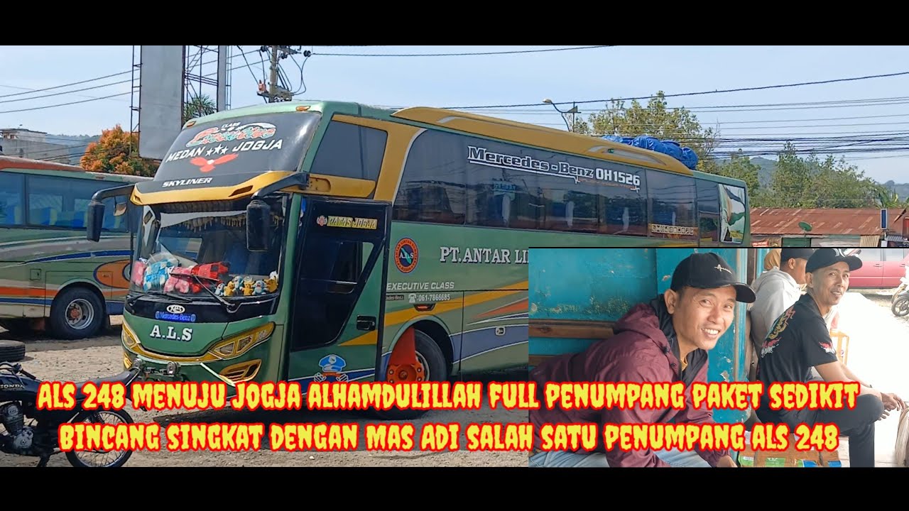 Als 248 menuju Jogja #Alhamdulillah full penumpang #Bincang singkat dengan penumpang 248 mas Adi
