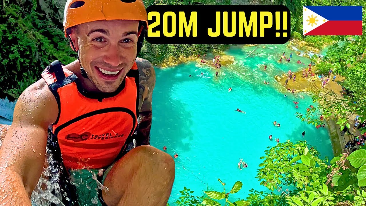 Kawasan Falls Canyoneering + Sardine run! Philippines🇵🇭 Cebu's BEST day out!
