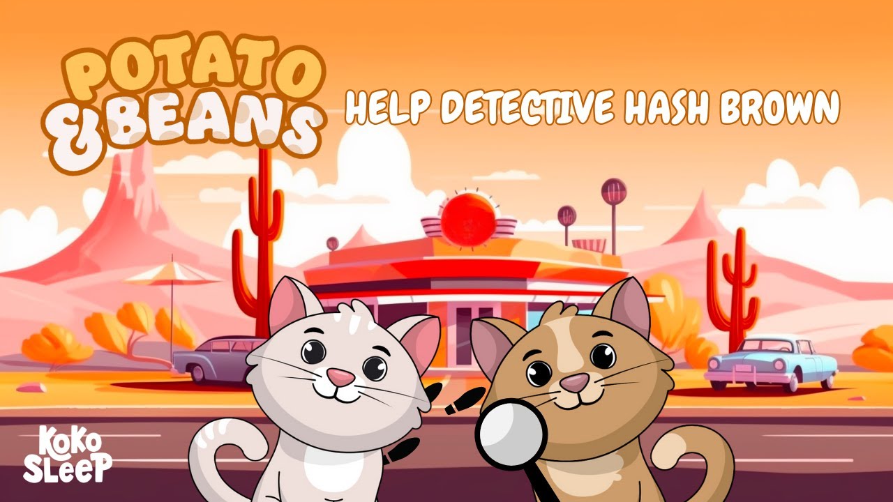 Potato & Beans Help Detective Hash Brown  | Stories to Help Kids Sleep Better