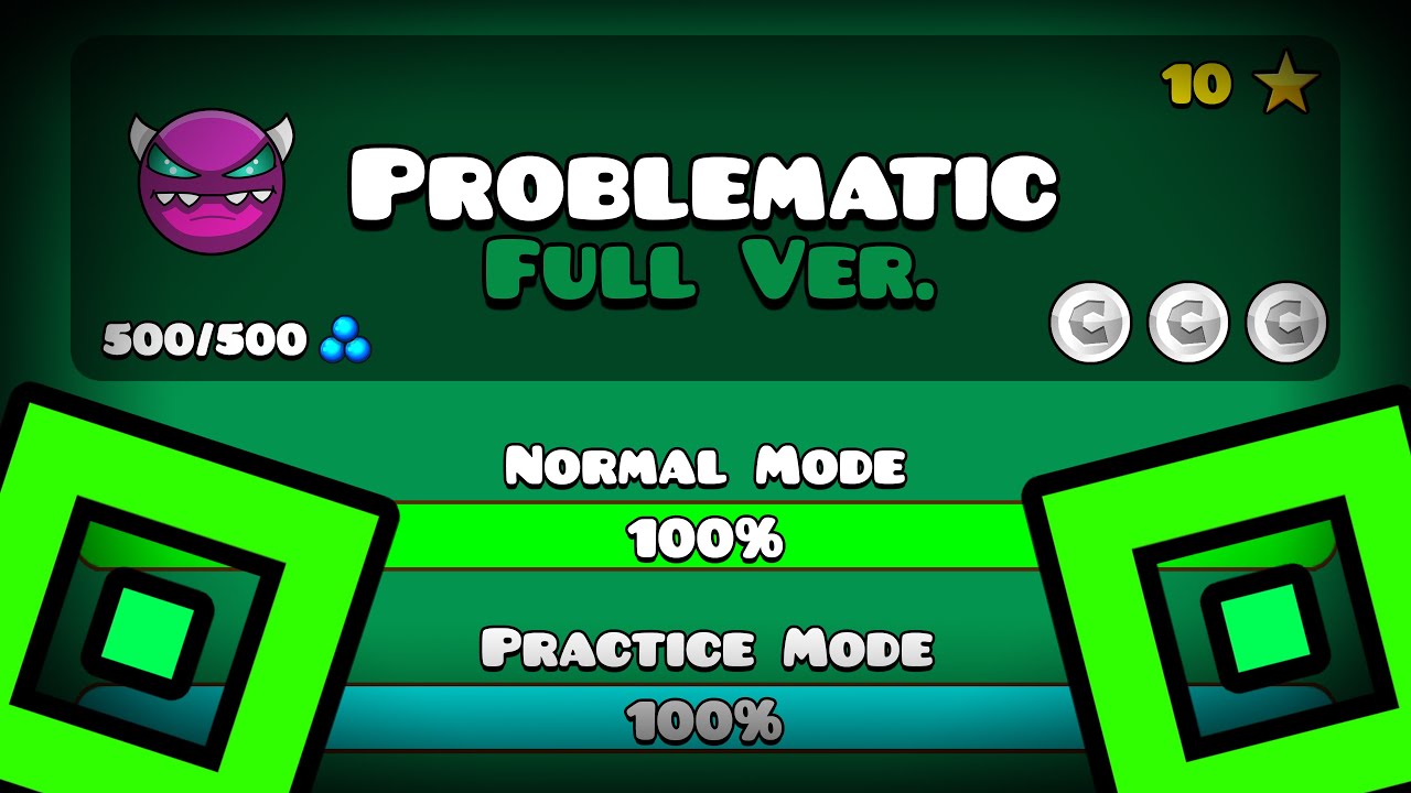 【🆘】PROBLEMATIC FULL VERSION! BY: EMJOVEN (Full HD) || Geometry Dash 2.113