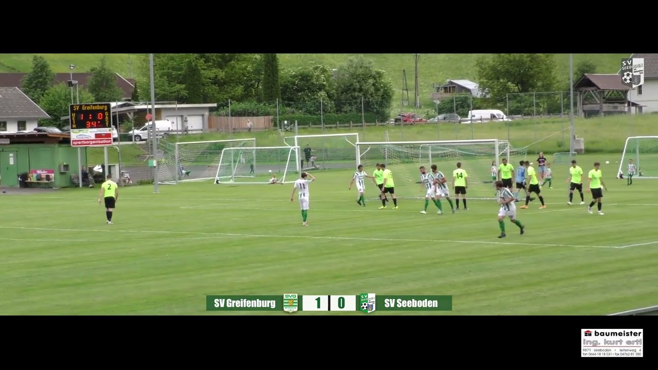 SV Greifenburg : SV Seeboden, 26.05.2022