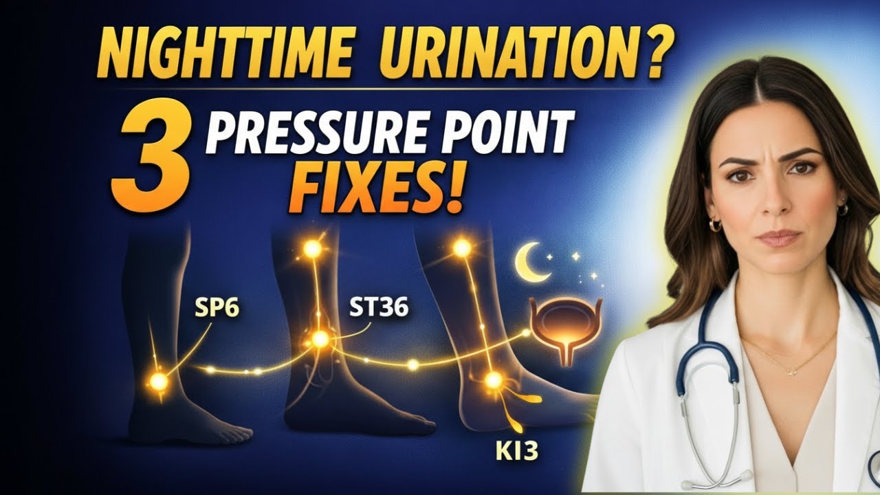 Waking Up to Pee? Press This “Hidden Button” on Your Ankle Tonight